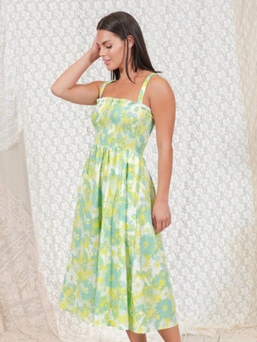 Coco + Jameson L Midi Dress NWT